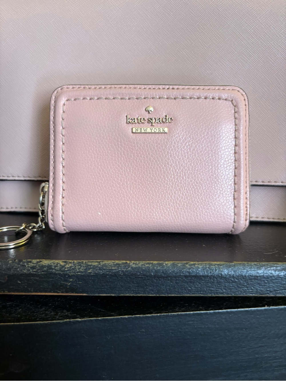 kate spade Pale Blush Saffiano Crossbody with Matching Wallet - Picture 6 of 9